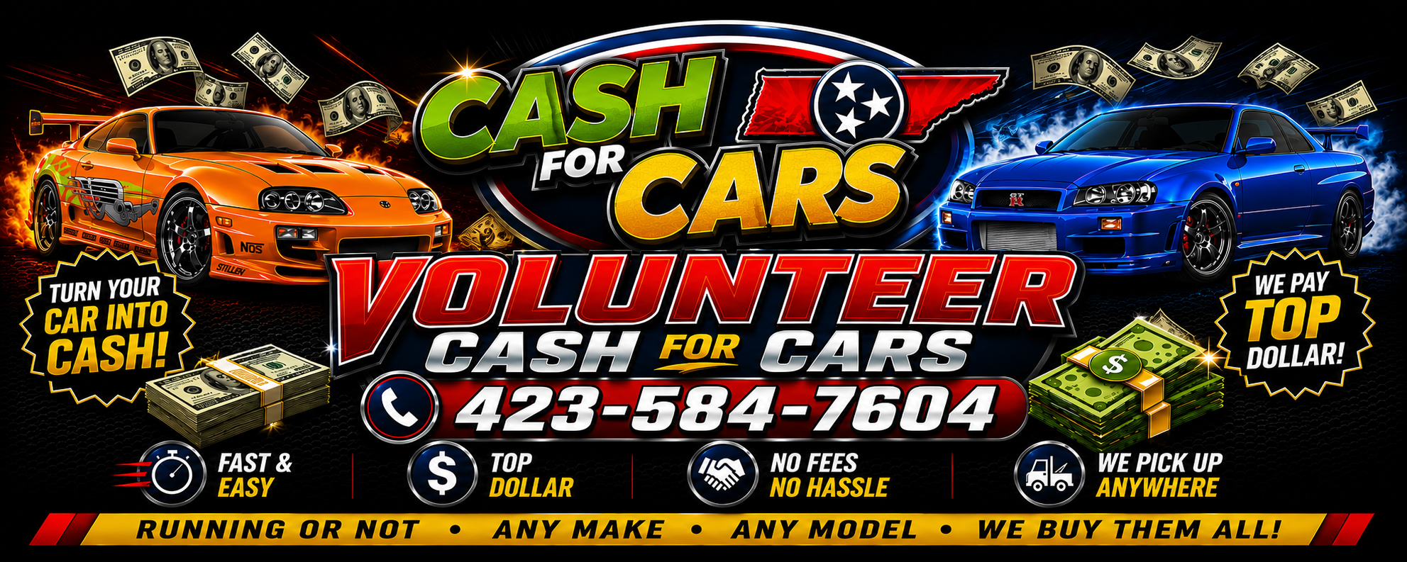 Volunteer Cash For Cars