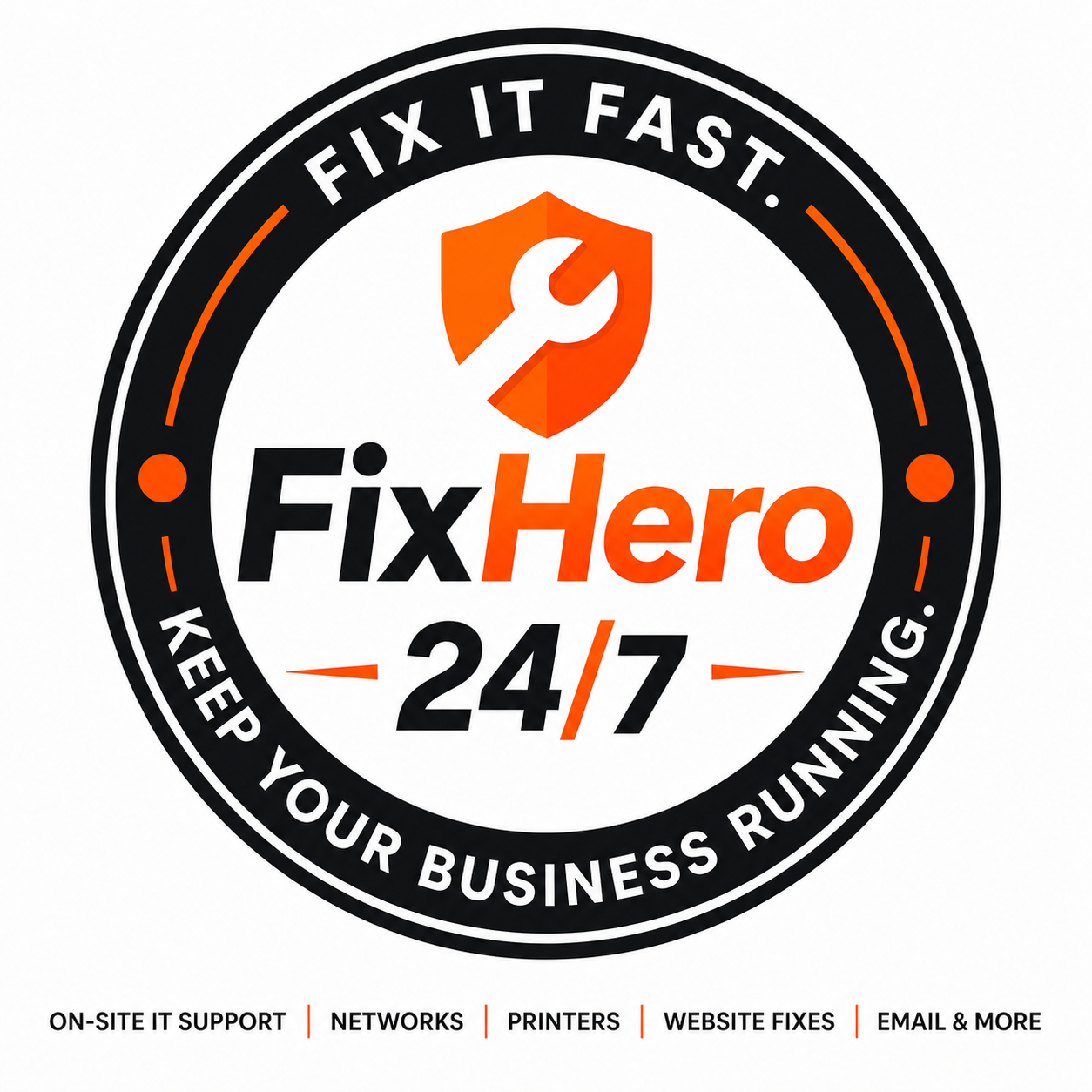 Fix Hero logo