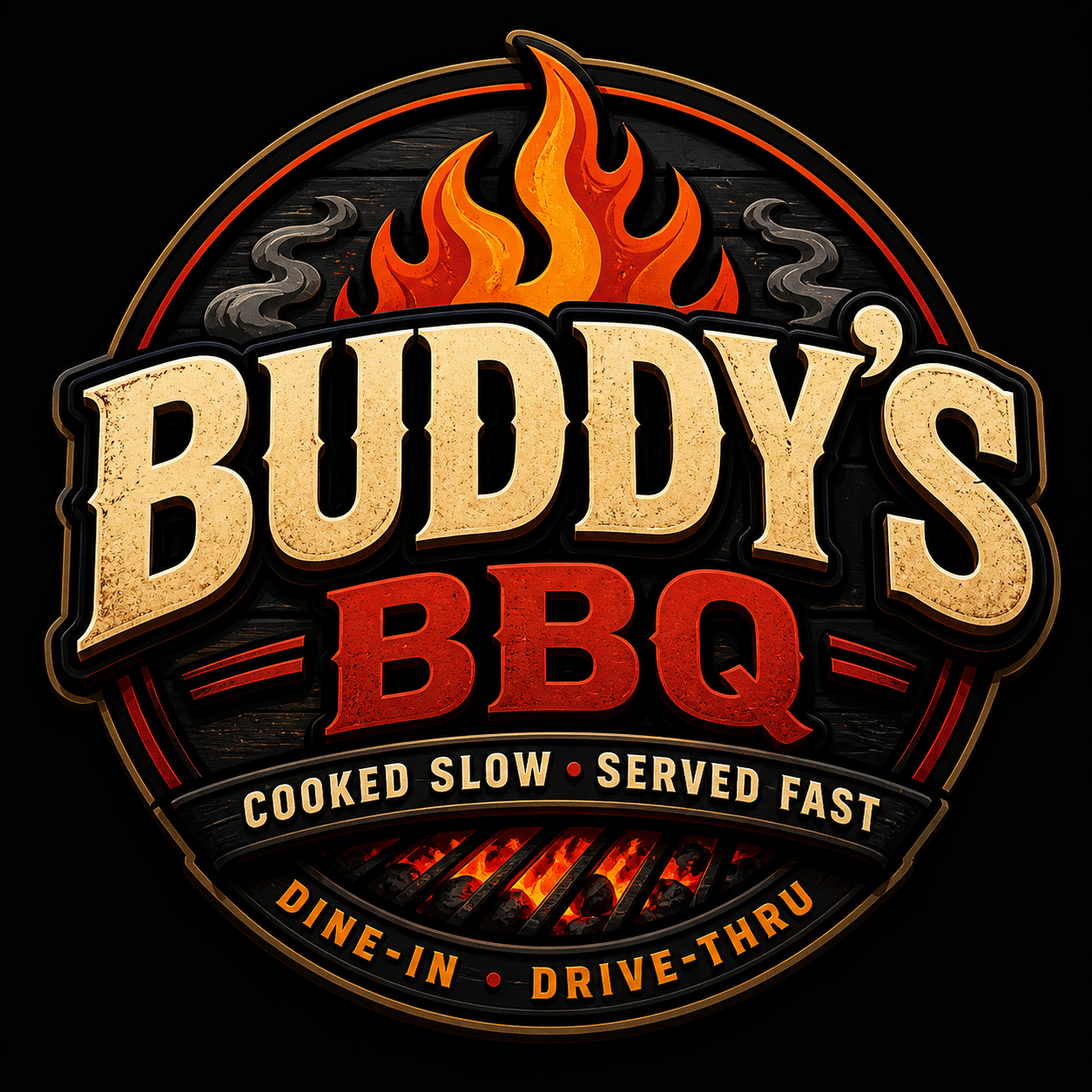 Buddy's BBQ Cleveland logo