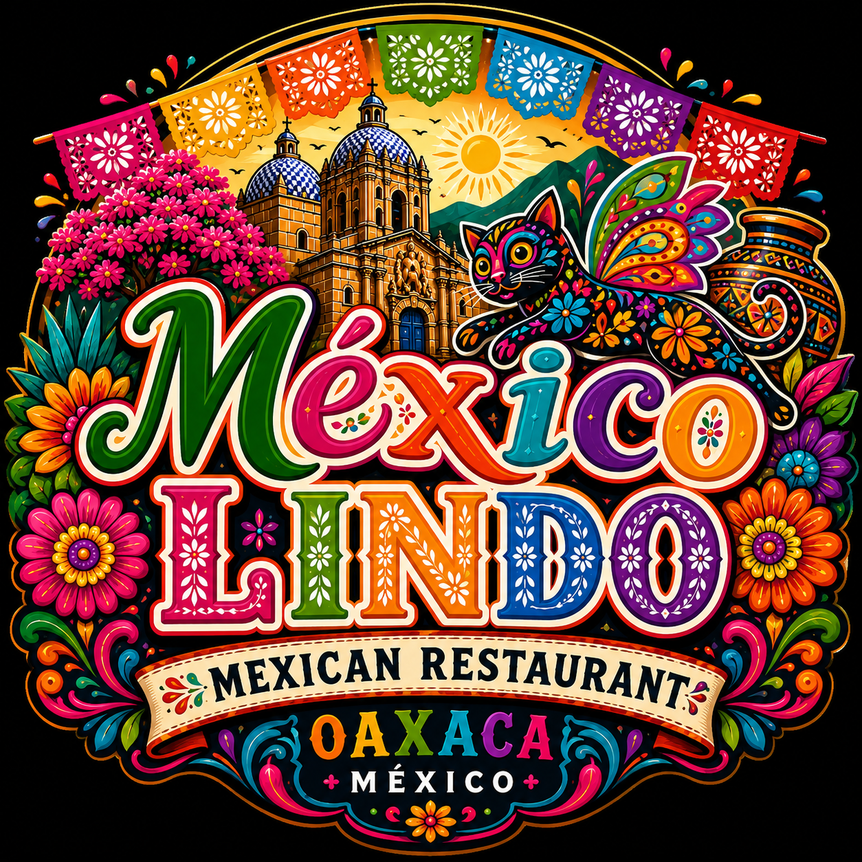 Mexico Lindo Mexican Restaurant logo