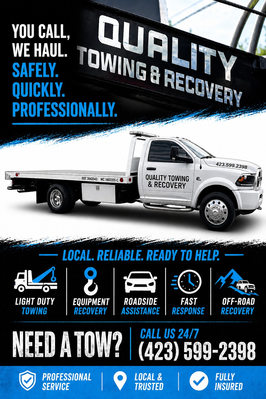 Quality Towing and Recovery 2