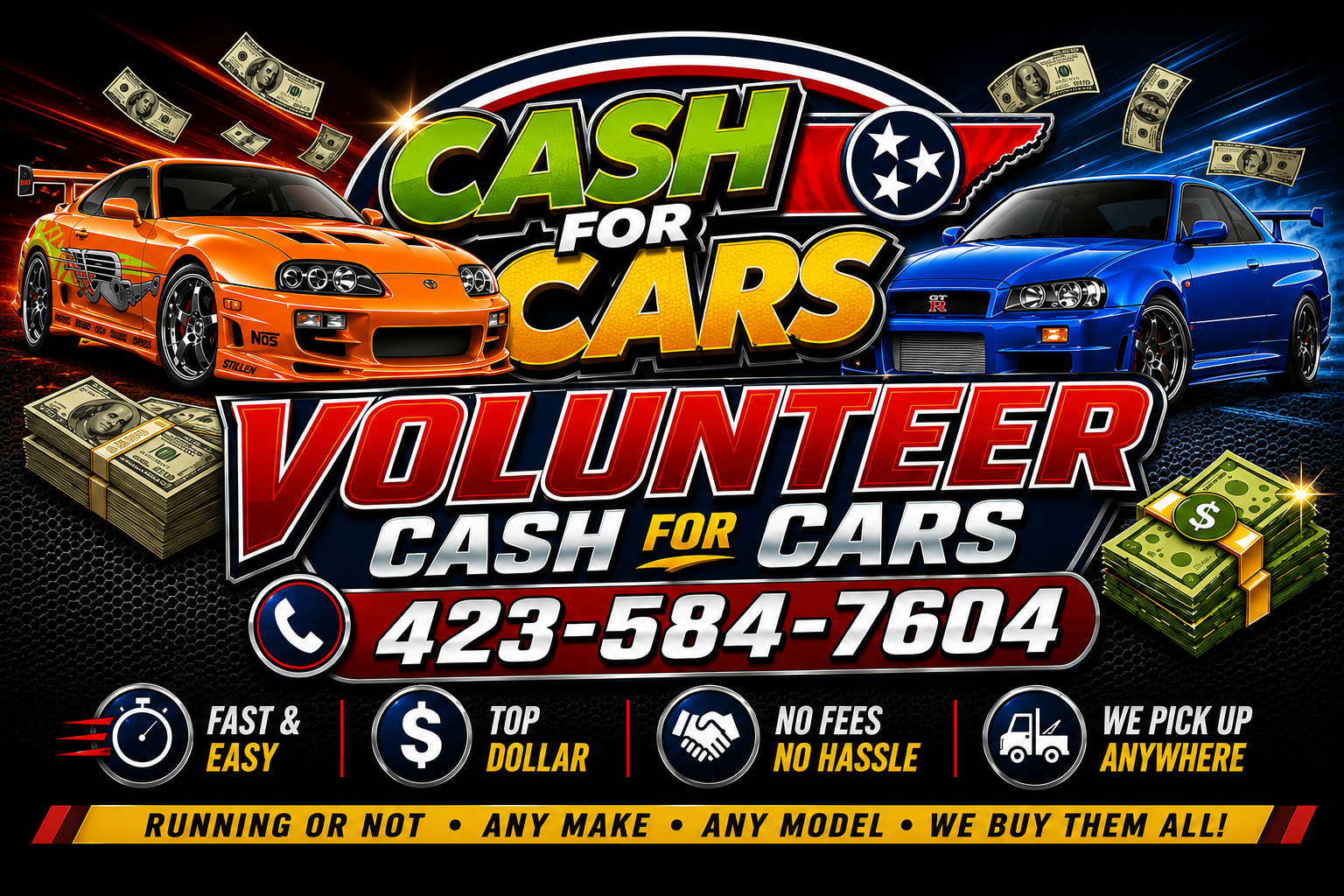 Volunteer Cash For Cars 2